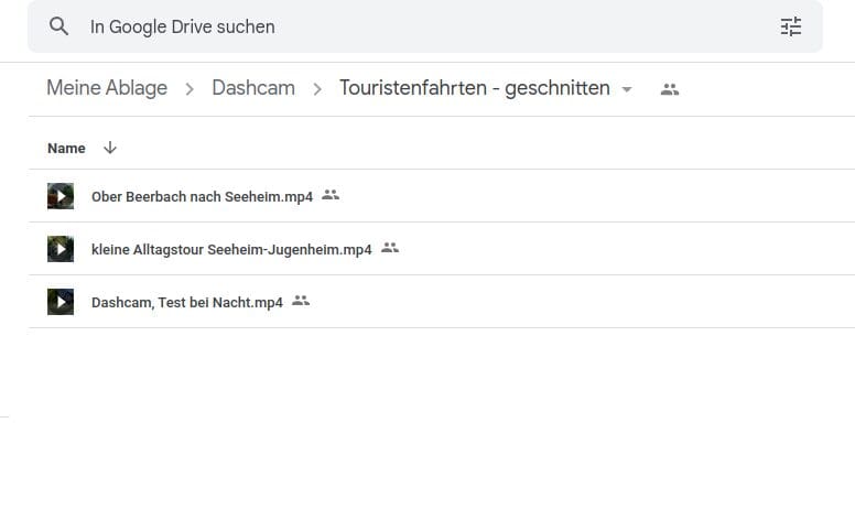 Google Drive Datei freigeben