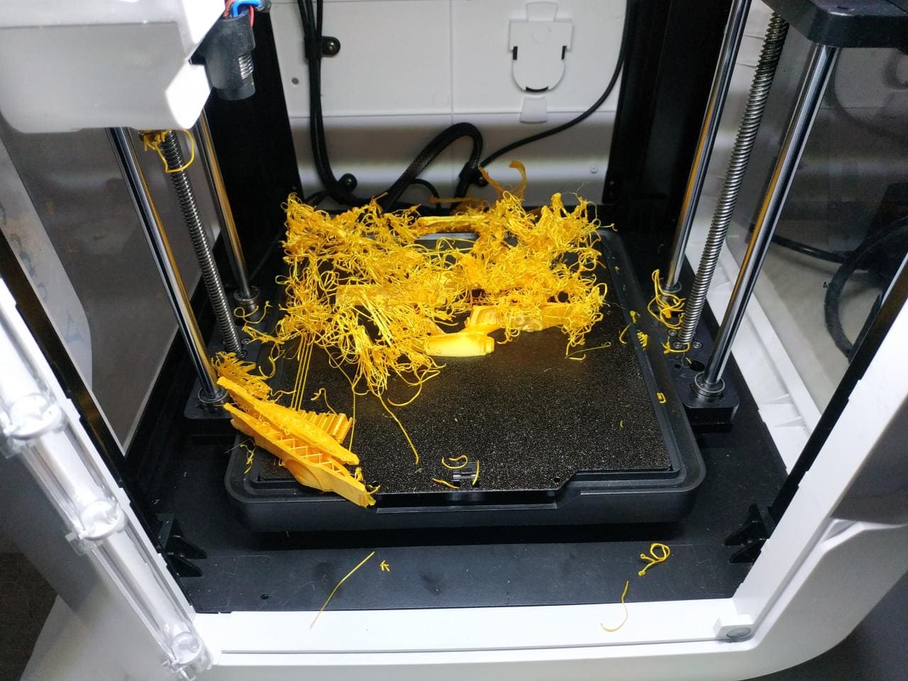 3D-Druck-Spaghetti